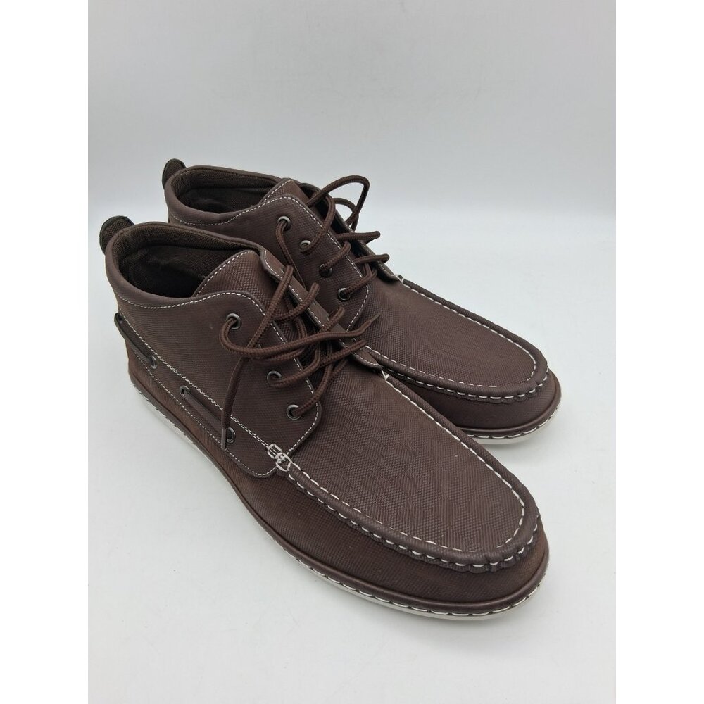 Men’s Brix Conley Ankle Boot Shoes Size 13 Brown Lace Up Lightweight